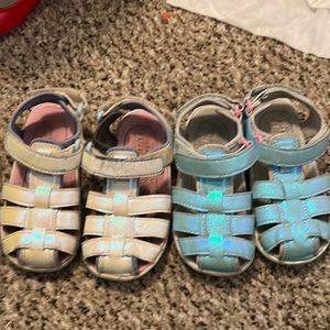 2 pair see Kai sandals. Size 8